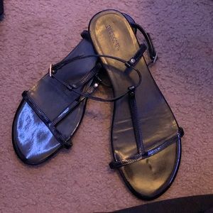 Black sandals